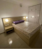 Abba IV Series Premium 6ft by 6ft Kingsize Bedframe with 2 Bedsides with 2 lights - Image 2