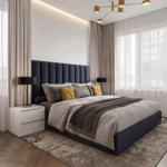 New Dawn IV Series 6ft by 6ft Kingsize Bedframe with 2 Bedsides
