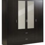 Wardrobe Series 002 – 4 Door 200cm by 62cm by H 220cm (MDF FINISH)