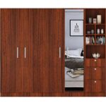Wardrobe Series 003 – 5 Door 250cm by 62cm by H 220cm (MDF FINISH)