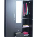 Wardrobe Series 006- 3 Door 150 Cm by 62cm by 220cm (HDF FINISH)