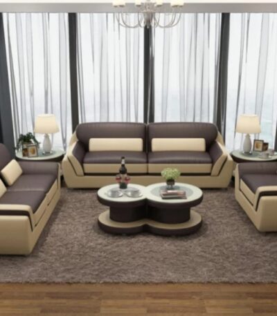 ADAMS V Series Premium Leather Modular Sofa Set (3+2+1+1) Living Room Largelife Furnitures