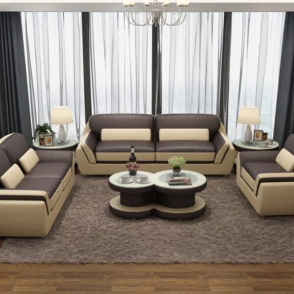 ADAMS V Series Premium Leather Modular Sofa Set (3+2+1+1)