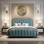 "Mobolade IV" Series Premium 6ft by 6ft King-size Bedframe+ 2 Bedsides