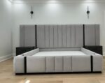 """"Deep Ocean Series"""" Premium Fabric 6ft by 6ft KingSize Bedframe + 2 Bedframes - Image 2
