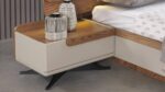 """"Morning Dew IX""""" Series  Premium Elite 6ft by 6ft KingSize Bedframe + 2 Bedsides (with inbuilt lights) - Image 5