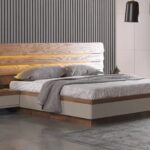 """"Morning Dew IX""""" Series  Premium Elite 6ft by 6ft KingSize Bedframe + 2 Bedsides (with inbuilt lights)