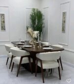 """""Magnetic Series IV""""" Premier Fabric 6 Seater Dining set - Image 2