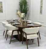 """""Magnetic Series IV""""" Premier Fabric 6 Seater Dining set - Image 3