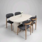 """"""James IV Series"""""" 4 Seater Dining Set