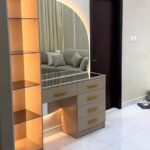 "Truth Series 007" Premium Dresser Set (with stool and lights ))