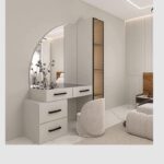"Truth Series 002" Premium Dresser Set (with lights in standing shelfand stool)