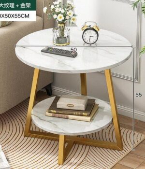 Side stools 003 Series  (Metal frame with real marble stone) Living Room Largelife Furnitures