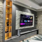 """""Redemption Series IV"""" Premium TV Entertainment unit (10ft by 8ft Height ) with lights