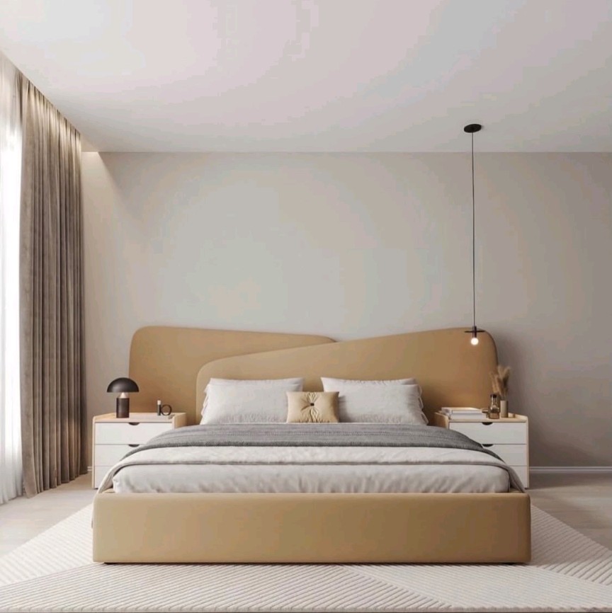Screenshot_20260425-130956 """"""Joyce IV Series """""" Premium King-size 6ft by 6ft Bedframe + 2 bedsides - Image 1
