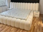 """""""Champions""""""" Series Premium Fabric 6ft by 6ft King-size Bedframe+ 2 bedsides - Image 3