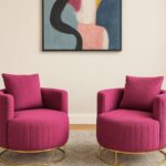 Showers of Blessings Series 2 in 1 Premium Turkish Fabrics Arm chairs