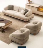 Triumph 01 Series Premium Turkish Fabric 7 Seater Sofa Set (3+2+1+1) - Image 2