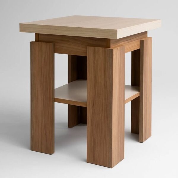 Gold series (contemporary) HDF hardwood side stool