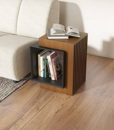 Terry IV series (contemporary) side stool with 100% HDF hardwood Living Room Largelife Furnitures