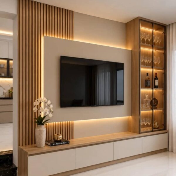 Rahama series IV premium TV entertainment unit (8ft by 8ft height)