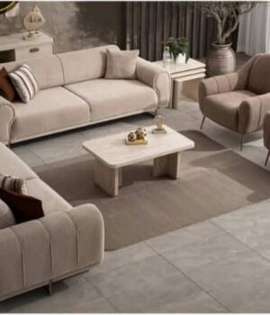 “Eliana’s series” premium fabric 7 seater sofa (3+2+1+1 sofa set) Living Room Largelife Furnitures