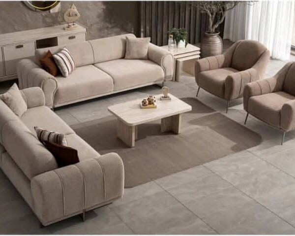 “Eliana’s series” premium fabric 7 seater sofa (3+2+1+1 sofa set)