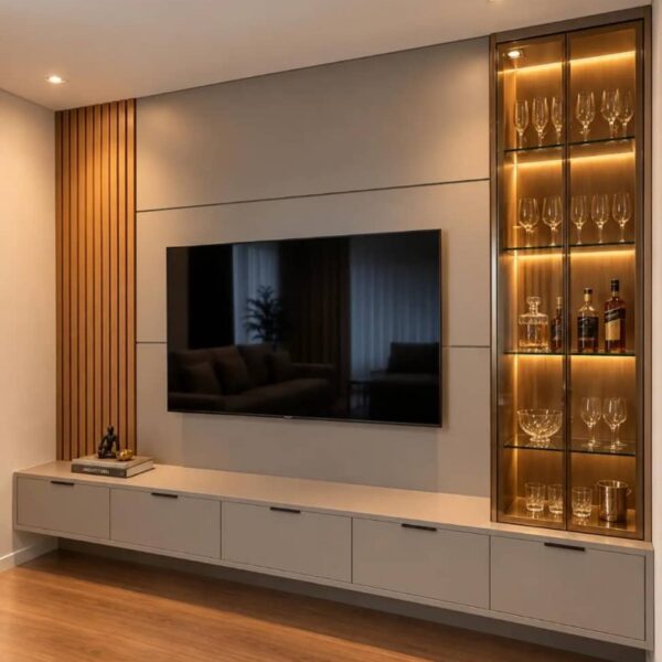 “””””Aminu series”””””” Premium Entertainment TV Unit (8ft by 8ft height)