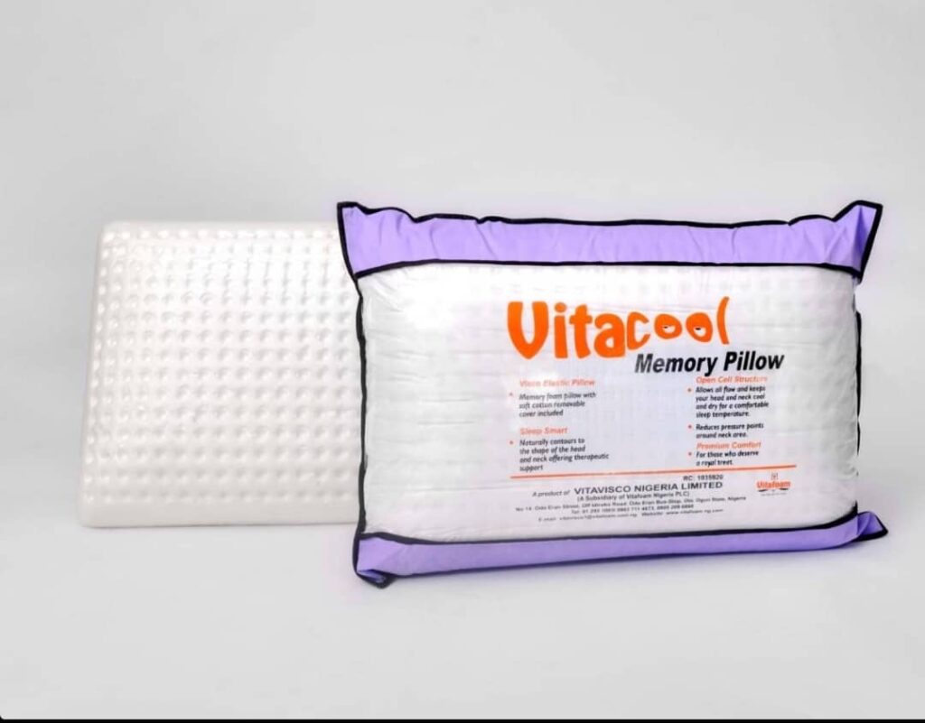 VitaCool Memory Pillow Pillows & Mattress Toppers Largelife Furnitures