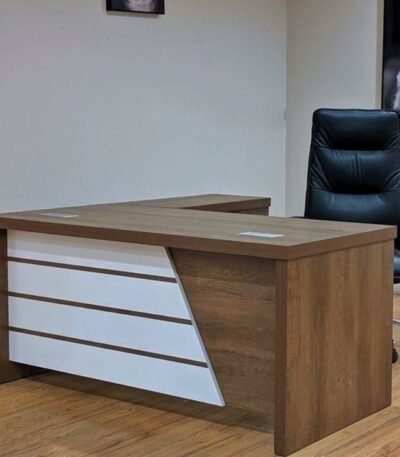 Serenity 5ft by 4ft Office Table with Mobile Drawer Office Largelife Furnitures
