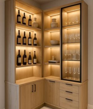 Jessica series (3ft by 4ft by 7ft) Wine Bar Living Room Largelife Furnitures