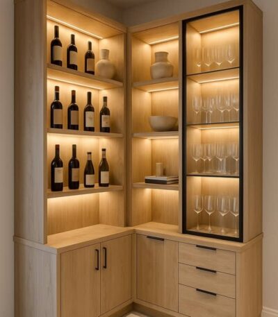 Jessica series (3ft by 4ft by 7ft) Wine Bar Living Room Largelife Furnitures