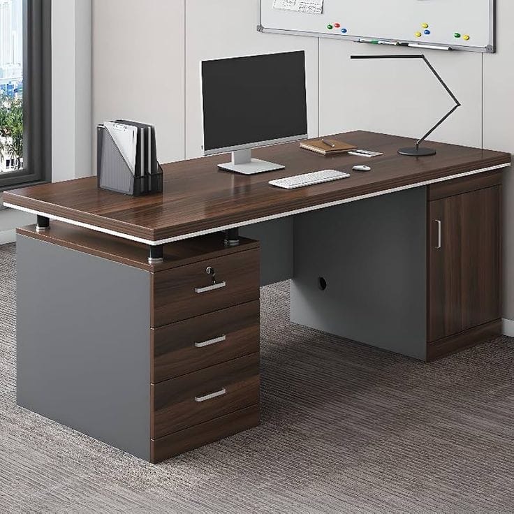 Kimora Office Table – 5ft Length Office Largelife Furnitures