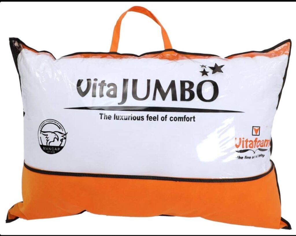 VitaJumbo Pillow Pillows & Mattress Toppers Largelife Furnitures